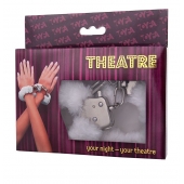 Наручники с белой меховой опушкой - ToyFa - купить с доставкой в Черкесске