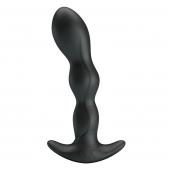 Черный анальный стимулятор простаты с вибрацией Special Anal Massager - 14,5 см. - Baile - в Черкесске купить с доставкой