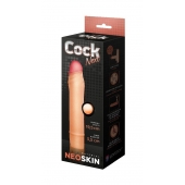 Телесная насадка-удлинитель из неоскин - 19,5 см. - LOVETOY (А-Полимер) - в Черкесске купить с доставкой