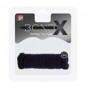 Чёрная веревка для связывания BONDX LOVE ROPE - 5 м. - Dream Toys - купить с доставкой в Черкесске