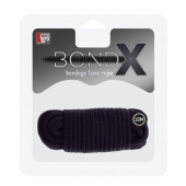 Черная веревка для связывания BONDX LOVE ROPE - 10 м. - Dream Toys - купить с доставкой в Черкесске