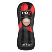 Мастурбатор-ротик Vibrating Oral Stroker - Pipedream - в Черкесске купить с доставкой