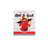 Стимулирующий презерватив-насадка Roll   Ball Cherry - Sitabella - купить с доставкой в Черкесске