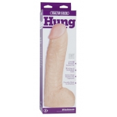 Огромная насадка-реалистик Vac-U-Lock Realistic Hung - 31,7 см. - Doc Johnson - купить с доставкой в Черкесске