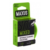 Презервативы в железном кейсе MAXUS Mixed - 3 шт. - Maxus - купить с доставкой в Черкесске