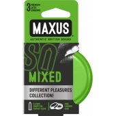 Презервативы в железном кейсе MAXUS Mixed - 3 шт. - Maxus - купить с доставкой в Черкесске