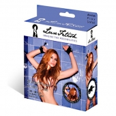 Наручники с присосками Sexy Suction - Lux Fetish - купить с доставкой в Черкесске