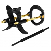 Черно-золотистый экстендер для пениса Sex Expert - Sex Expert - в Черкесске купить с доставкой