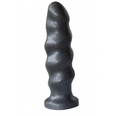 Черная насадка на трусики харнесс Platinum - 16 см. - LOVETOY (А-Полимер) - купить с доставкой в Черкесске