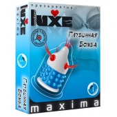 Презерватив LUXE Maxima  Глубинная бомба  - 1 шт. - Luxe - купить с доставкой в Черкесске