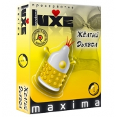 Презерватив LUXE Maxima  Желтый дьявол  - 1 шт. - Luxe - купить с доставкой в Черкесске