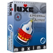 Презерватив LUXE Maxima  Королевский экспресс  - 1 шт. - Luxe - купить с доставкой в Черкесске