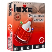 Презерватив LUXE Maxima  Французский связной  - 1 шт. - Luxe - купить с доставкой в Черкесске