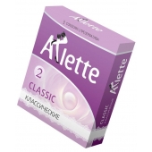 Классические презервативы Arlette Classic - 3 шт. - Arlette - купить с доставкой в Черкесске