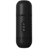 Черный вибромассажер с функцией поступательных движений Ass Thruster - Pipedream - купить с доставкой в Черкесске