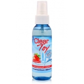 Очищающий спрей для игрушек CLEAR TOY Strawberry - 100 мл. - Биоритм - купить с доставкой в Черкесске