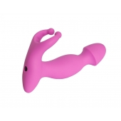 Розовый стимулятор простаты с усиками - 15 см. - 4sexdreaM - в Черкесске купить с доставкой