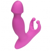 Розовый стимулятор простаты с усиками - 15 см. - 4sexdreaM - в Черкесске купить с доставкой
