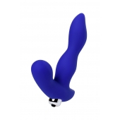 Синий силиконовый вибростимулятор простаты Stroman - 14,5 см. - ToyFa - в Черкесске купить с доставкой