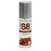 Смазка на водной основе S8 Flavored Lube со вкусом шоколада - 125 мл. - Stimul8 - купить с доставкой в Черкесске