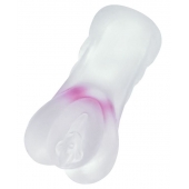 Прозрачный реалистичный мастурбатор Juicy Pussy Crystal Rose - ToyFa - в Черкесске купить с доставкой
