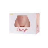Мастурбатор-полуторс Cherry с вибрацией и двумя любовными тоннелями - KOKOS - в Черкесске купить с доставкой