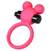 Розовое виброкольцо на пенис A-Toys - A-toys - в Черкесске купить с доставкой