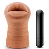 Кофейный мастурбатор-ротик Isabella - Blush Novelties - в Черкесске купить с доставкой