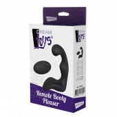 Черный вибромассажер простаты REMOTE BOOTY PLEASER - Dream Toys - в Черкесске купить с доставкой