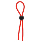 Красное эрекционное лассо с одной бусиной-утяжкой STRETCHY THIN LASSO - Dream Toys - в Черкесске купить с доставкой