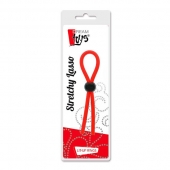 Красное эрекционное лассо с одной бусинкой-утяжкой STRETCHY THICK LASSO - Dream Toys - в Черкесске купить с доставкой