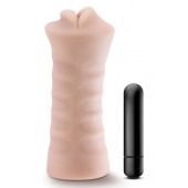 Телесный мастурбатор-ротик Angie - Blush Novelties - в Черкесске купить с доставкой