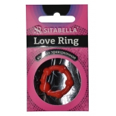 Эрекционное кольцо из киберкожи со стимулирующими бусинами - Sitabella - в Черкесске купить с доставкой