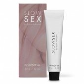 Лубрикант на водной основе Slow Sex Anal Play Gel - 30 мл. - Bijoux Indiscrets - купить с доставкой в Черкесске