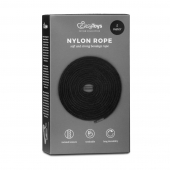 Черная веревка для бондажа Easytoys Bondage Rope - 5 м. - Easy toys - купить с доставкой в Черкесске