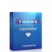 Гладкие презервативы Torex  Классические  - 3 шт. - Torex - купить с доставкой в Черкесске