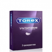 Презервативы Torex  Ультратонкие  - 3 шт. - Torex - купить с доставкой в Черкесске