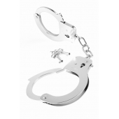 Металлические серебристые наручники Designer Metal Handcuffs - Pipedream - купить с доставкой в Черкесске