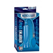 Синяя вакуумная помпа MENZSTUFF PENIS ENLARGER - Dream Toys - в Черкесске купить с доставкой