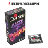 Ароматизированные презервативы DOMINO  Фруктовый слот  - 6 шт. - Domino - купить с доставкой в Черкесске