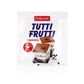 Пробник гель-смазки Tutti-frutti со вкусом тирамису - 4 гр. - Биоритм - купить с доставкой в Черкесске