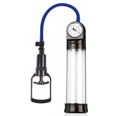 Прозрачная вакуумная помпа Sex Expert с манометром - Sex Expert - в Черкесске купить с доставкой