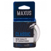 Классические презервативы в пластиковом кейсе MAXUS Classic - 3 шт. - Maxus - купить с доставкой в Черкесске