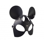 Черная кожаная маска  Мышка - Sitabella - купить с доставкой в Черкесске