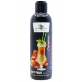 Интимный гель-смазка JUICY FRUIT с ароматом солёной карамели - 200 мл. - БиоМед - купить с доставкой в Черкесске