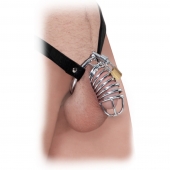 Кольцо верности Extreme Chastity Belt с фиксацией головки - Pipedream - купить с доставкой в Черкесске