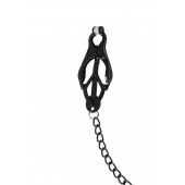Зажимы на соски Darkside с цепочкой - Lola Games - купить с доставкой в Черкесске