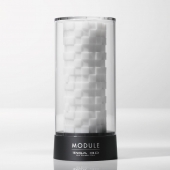 Белый 3D мастурбатор MODULE - Tenga - в Черкесске купить с доставкой