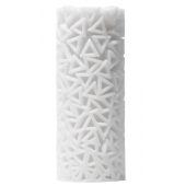 Белый 3D мастурбатор PILE - Tenga - в Черкесске купить с доставкой