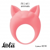 Оранжевое эрекционное кольцо Lemur Remi - Lola Games - в Черкесске купить с доставкой